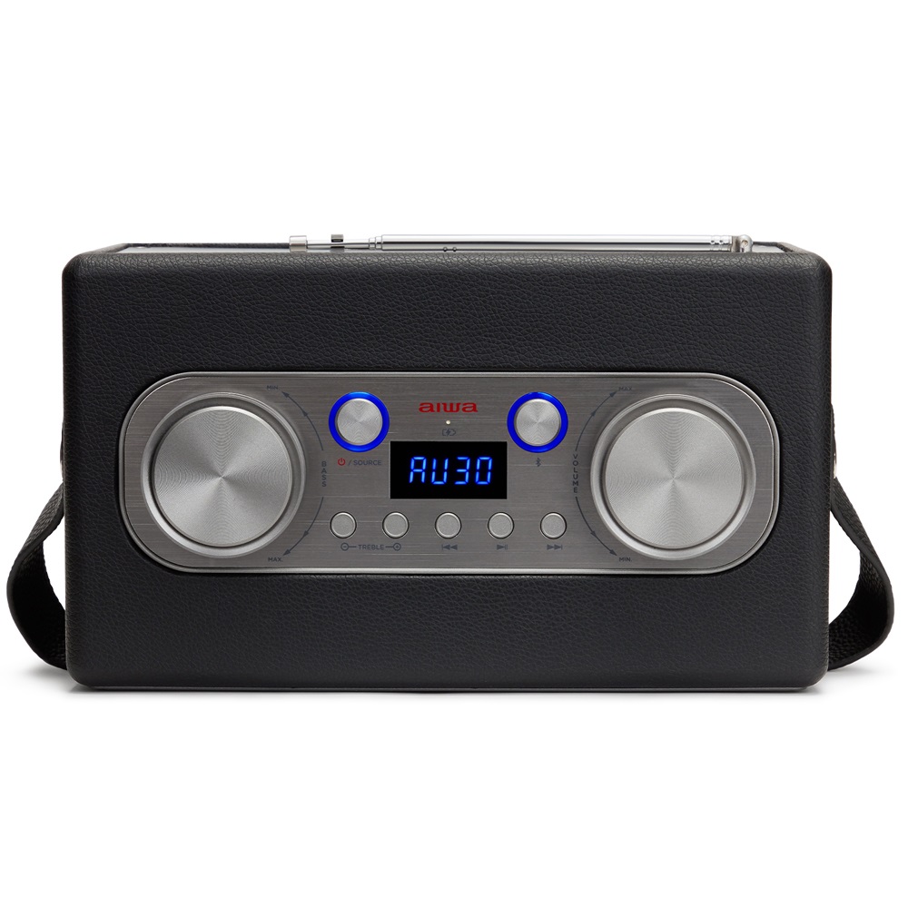Aiwa BSTU-800BK hordozható Bluetooth hangszóró (Újracsomagolt)