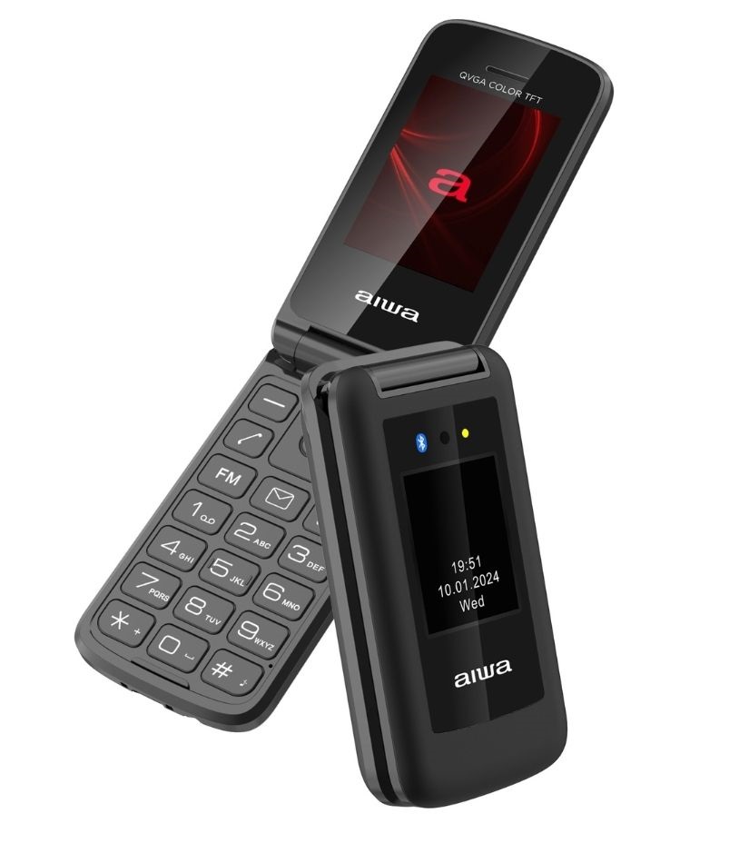Aiwa FP-30-2G/BK 2,4" DualSIM fekete mobiltelefon