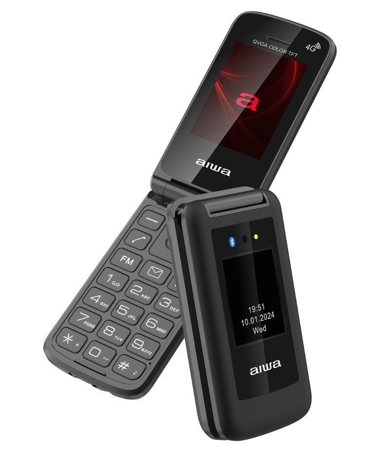 Aiwa FP-30-4G/BK 2,4" DualSIM fekete mobiltelefon