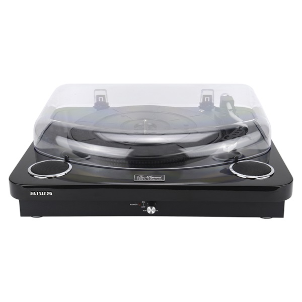 Aiwa GBTUR-120BK USB/Bluetooth/bakelit fekete lemezjátszó (Újracsomagolt)