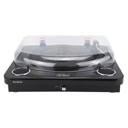Aiwa GBTUR-120BK USB/Bluetooth/bakelit fekete lemezjátszó (Újracsomagolt)