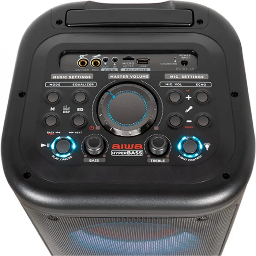 Aiwa KBTUS-450 hordozható Bluetooth party hangszóró (Használt - B)