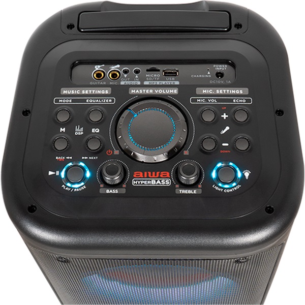 Aiwa KBTUS-450 hordozható Bluetooth party hangszóró (Újszerű)