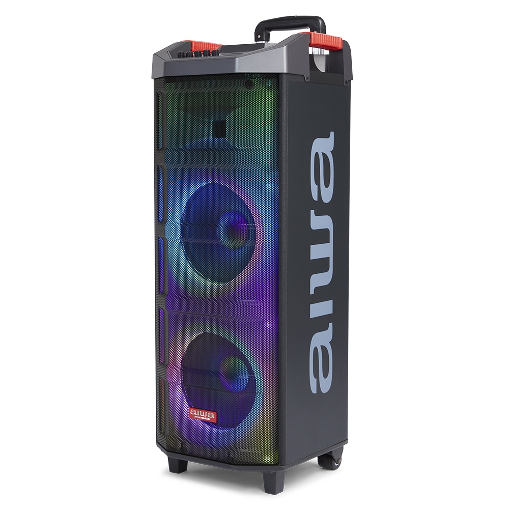 Aiwa KBTUS-710 hordozható Bluetooth party hangszóró (Újszerű)