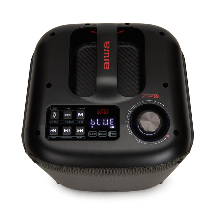 Aiwa KBTUS-250 hordozható Bluetooth party hangszóró (Újracsomagolt)