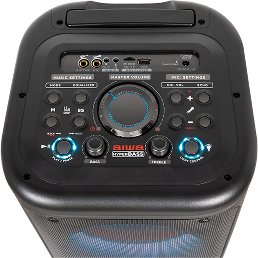 Aiwa KBTUS-450 hordozható Bluetooth party hangszóró (Újracsomagolt)