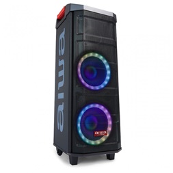 Aiwa KBTUS-608 hordozható Bluetooth party hangszóró (Újracsomagolt)