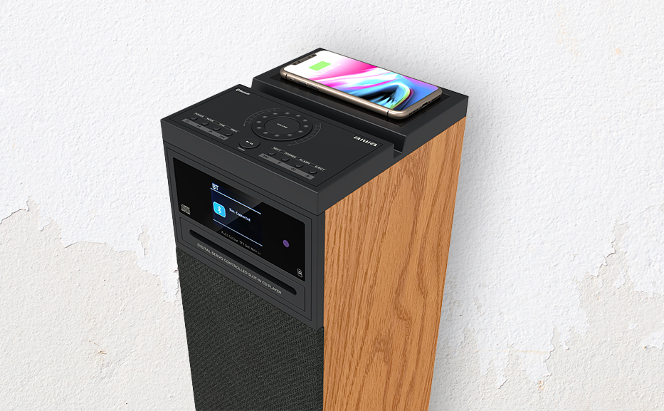Aiwa TSBT-360 Bluetooth/CD/USB 2.1 multimédia torony hangszóró