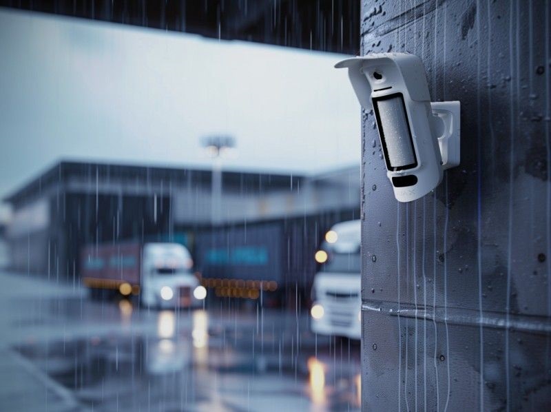 Ajax MotionCam Outdoor HM WH vezeték nélküli kültéri PIR magas telepítésű mozgásérzékelő, PhOD beépített kamerával