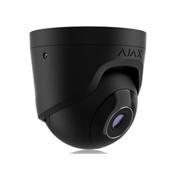 Ajax TurretCam BL /kültéri/5MP/2,8mm/IR35m/H265/JetSparrow/Mikrofon/fekete IP turret kamera