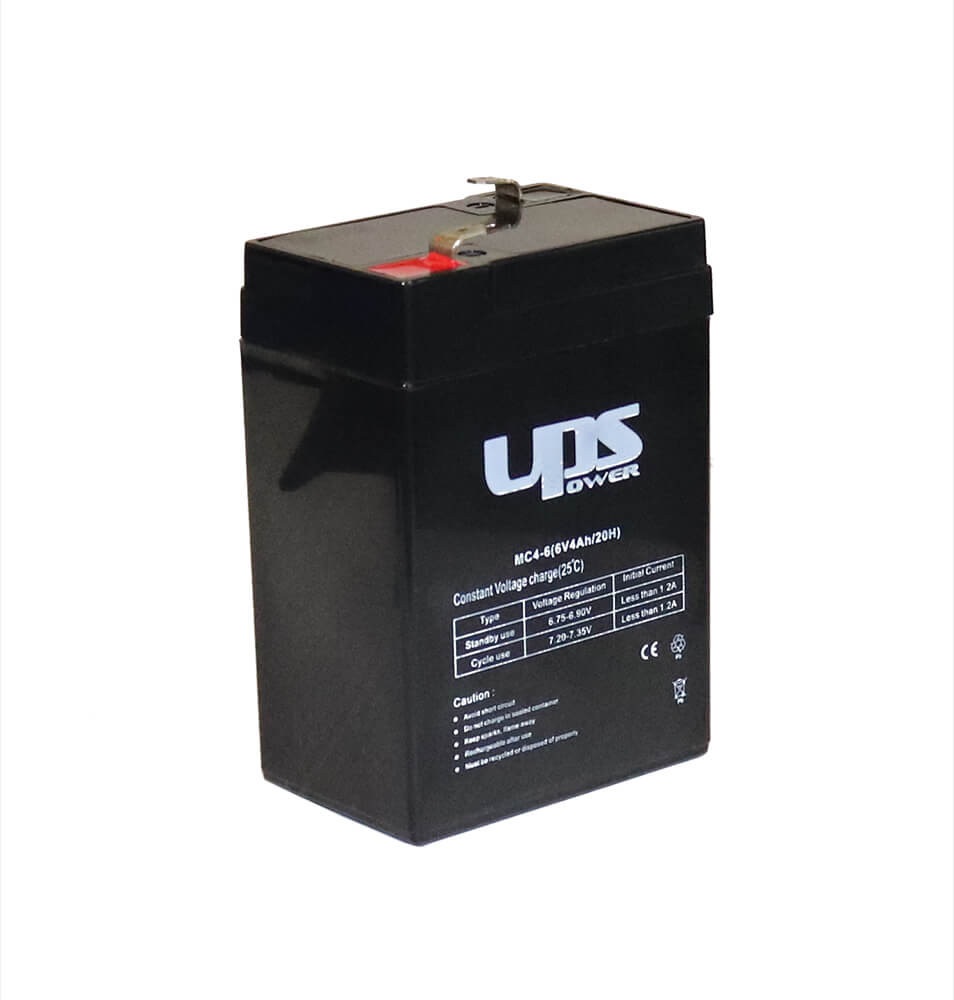 Akku UPS Power 6V 4Ah zselés akkumulátor