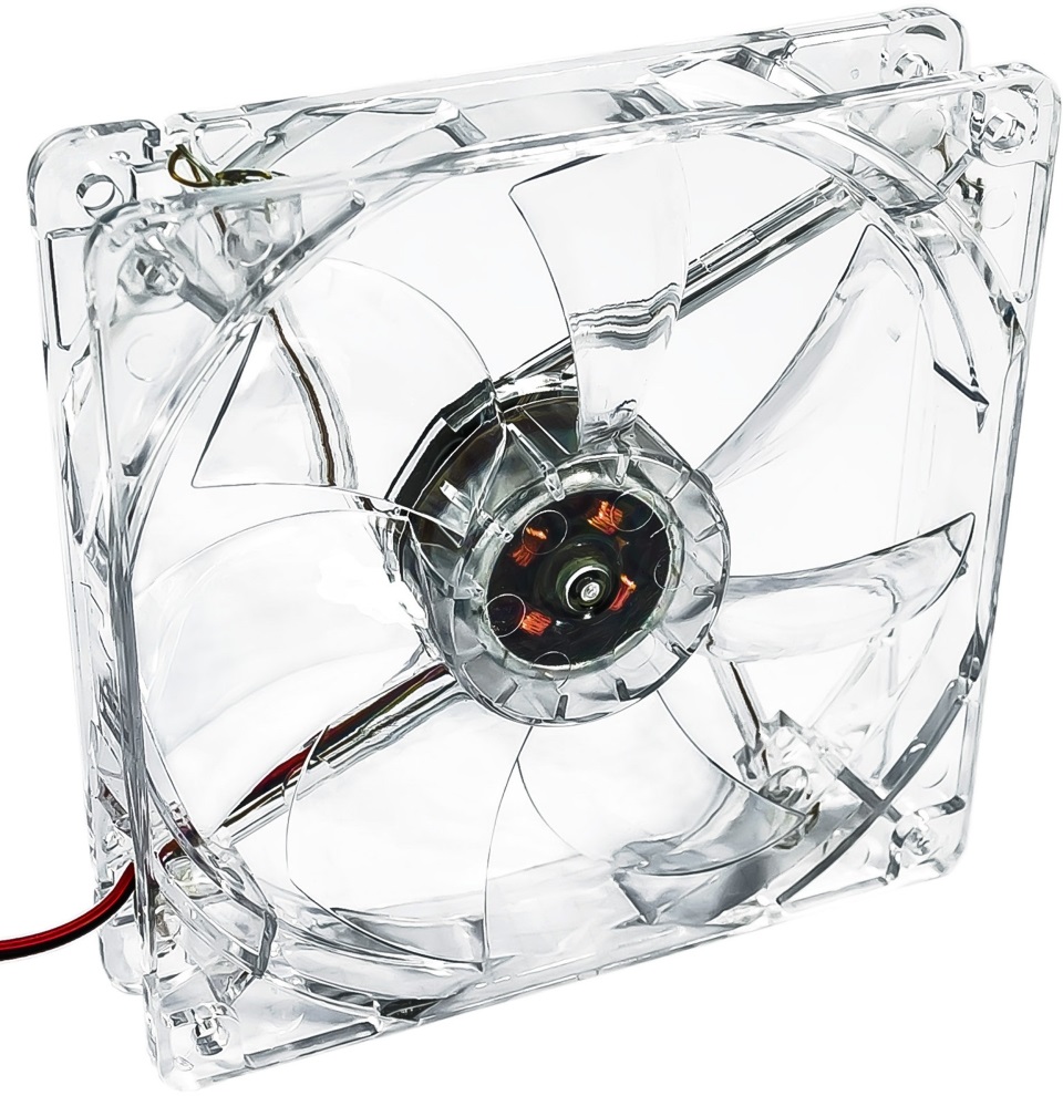 Akyga 120mm Molex 4 LED zöld ház hűtőventilátor