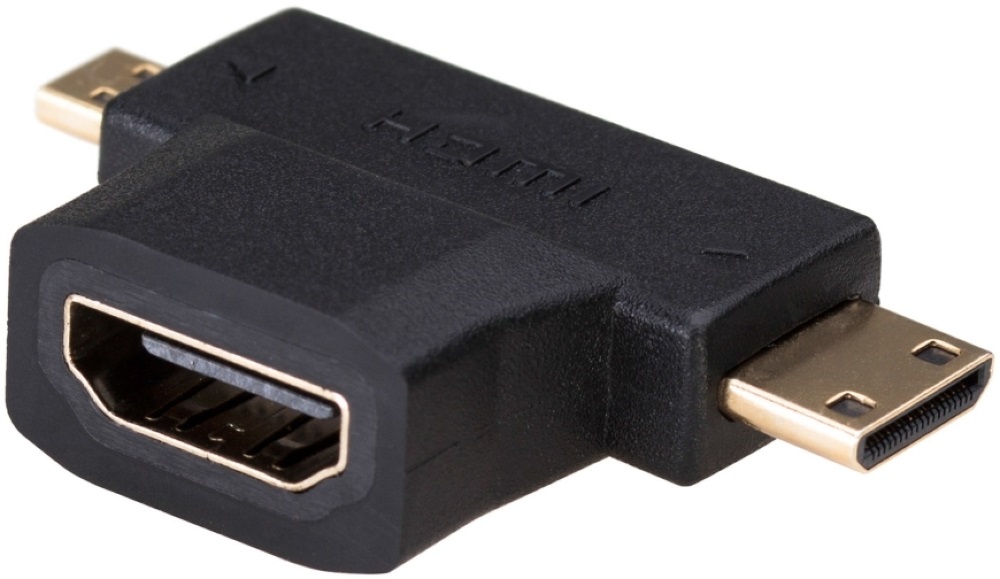 Akyga AK-AD-23 HDMI - miniHDMI - microHDMI 3-as adapter