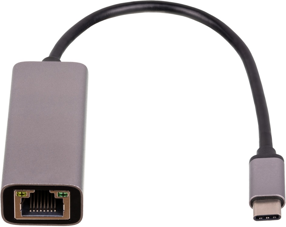Akyga 15cm USB-C - 1000 Mbps Ethernet adapter