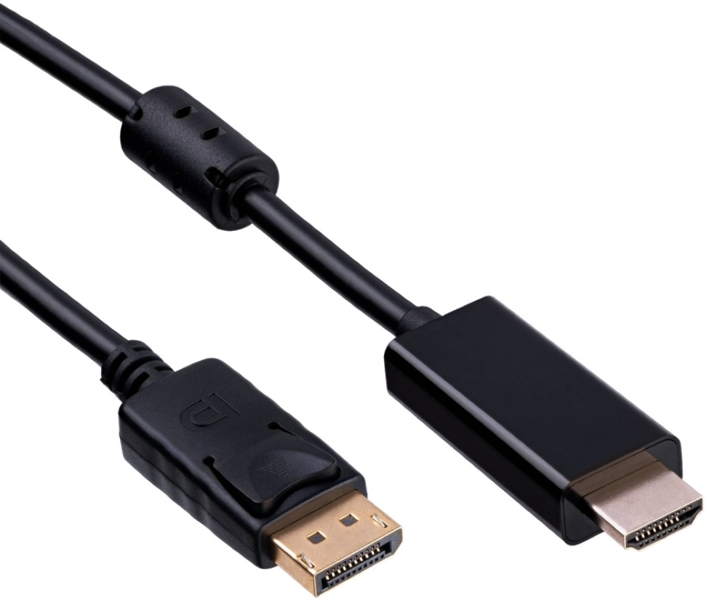 Akyga 1,8m HDMI - DisplayPort kábel