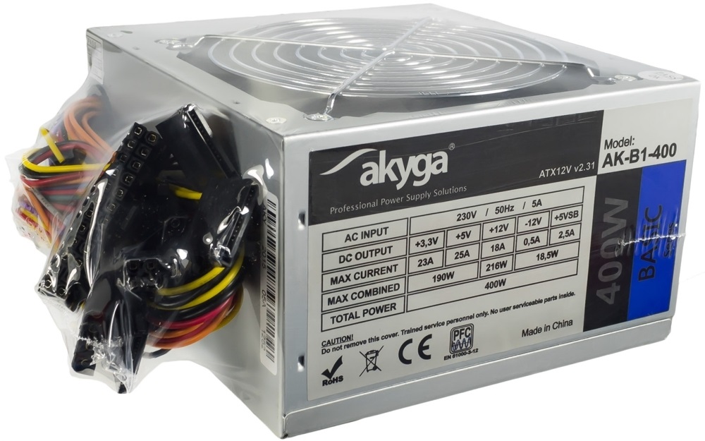 Akyga AK-B1-400 400W ATX tápegység
