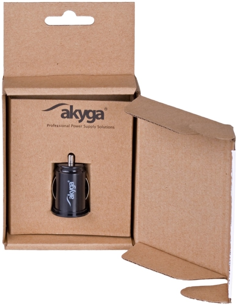 Akyga AK-CH-02 2xUSB 5V/2,1A/10,5W autós töltő