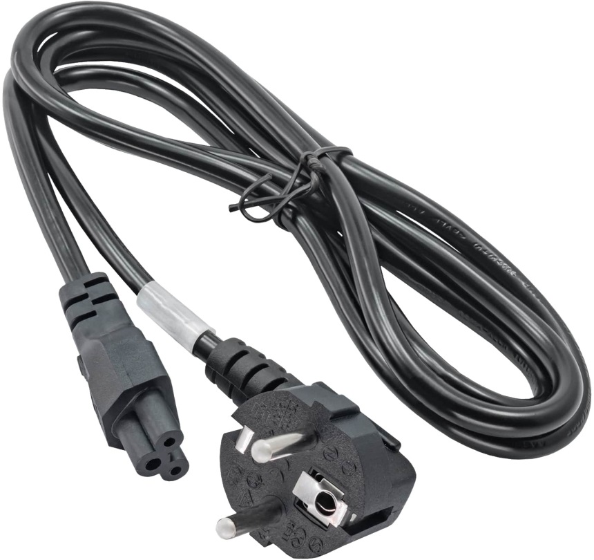 Akyga 1,5m IEC C5 - CEE 7/7 tápkábel