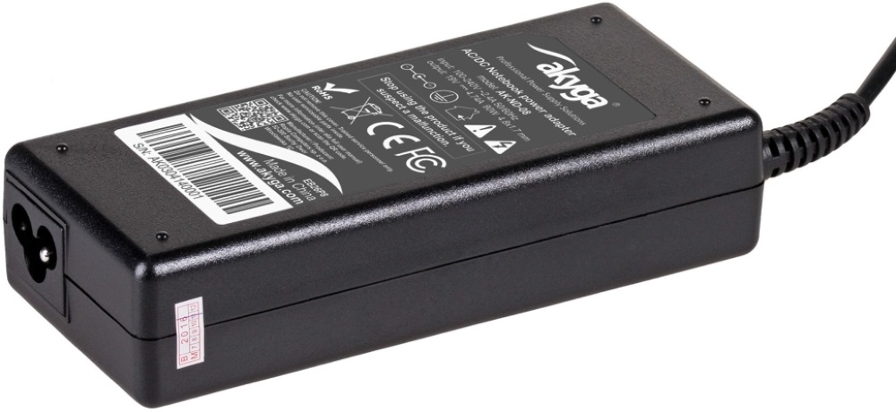 Akyga AK-ND-08 19V/4,74A/90W 4,8x1,7mm LG / HP / Compaq notebook hálózati töltő
