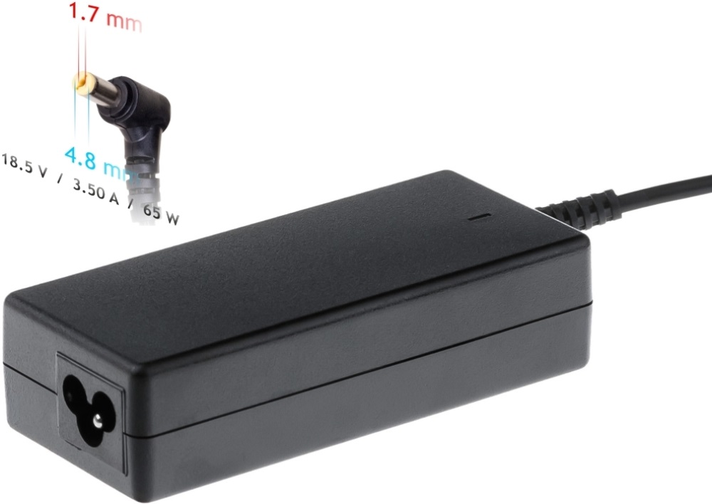 Akyga AK-ND-09 18,5V/3,5A/65W 4,8x1,7mm LG / HP / Compaq notebook hálózati töltő