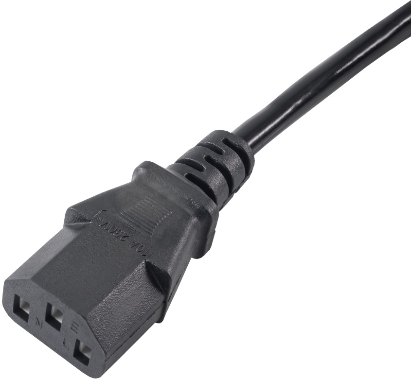 Akyga 5m IEC C13 - CEE 7/7 tápkábel