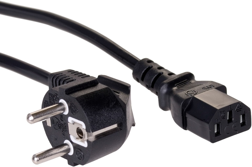 Akyga PC 3m IEC C13 - CEE 7/7 tápkábel