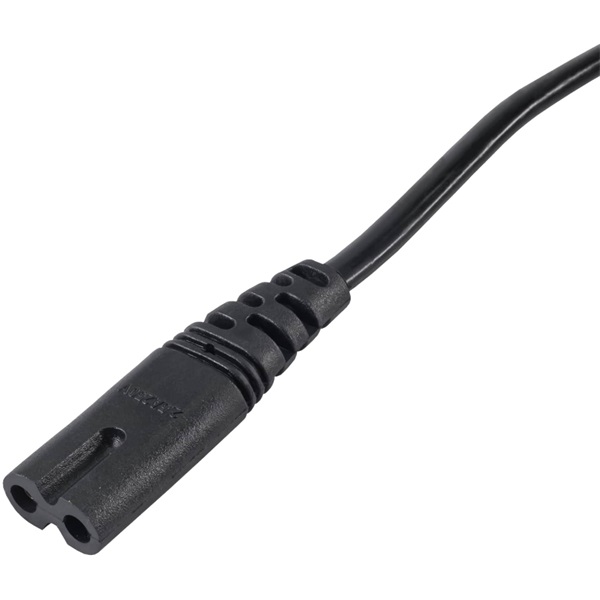 Akyga "nyolc" 3m Europlug CEE 7/16 - IEC C7 SN-14 piskóta tápkábel