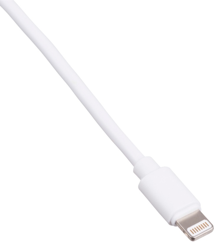 Akyga AK-USB-30 1m USB-A - Lightning fehér kábel