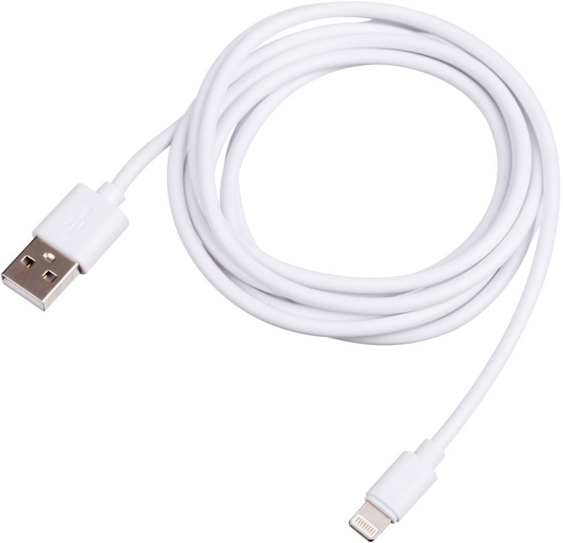 Akyga 1,8m USB-A - Lightning fehér kábel