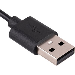 Akyga Amazfit GTS GTR T-Rex USB 2.0 A -> Magnetic Charger M/M töltőkábel 1m fekete