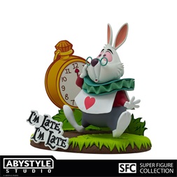 Alice in Wonderland "white Rabbit" 10 cm figura