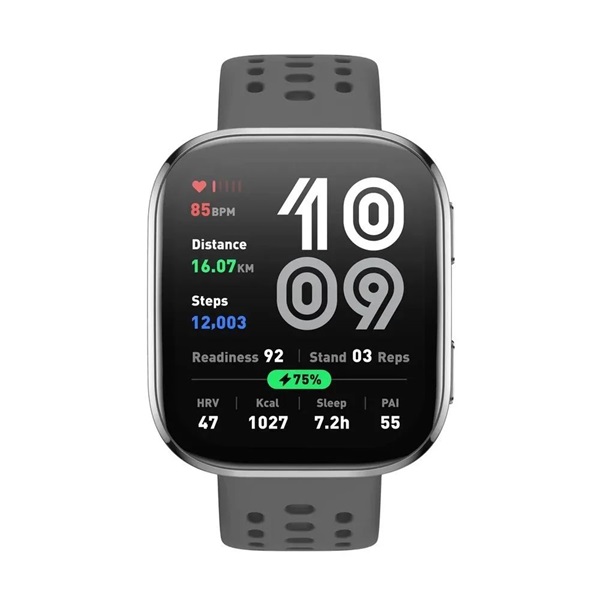 Amazfit BIP 6 sötétszürke okosóra