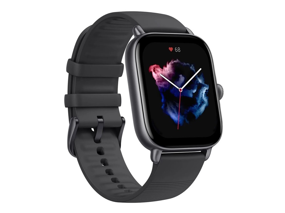 Amazfit GTS 3 fekete okosóra