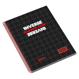 Ambar Inverse Teen A5 80 lap kockás új spirálfüzet