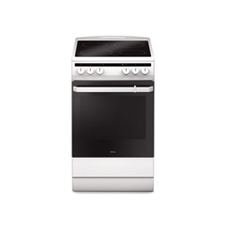 Amica 55353 fehér, szabadonálló, kerámialapos, elektromos, főzőzóna: 4, sütő:65L, grill, tűzhely (Újszerű)