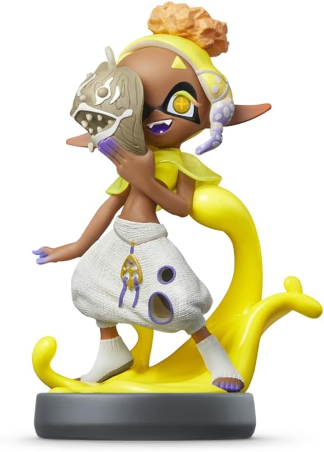 Amiibo Splatoon 3 Shiver, Frye és Big Man játékfigura