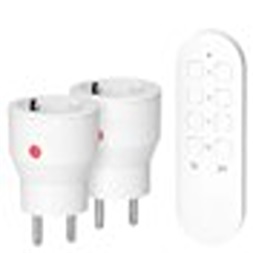 Anco 1+2, 40m, 2300W, 230 V, IP20 távirányítós dugalj szett