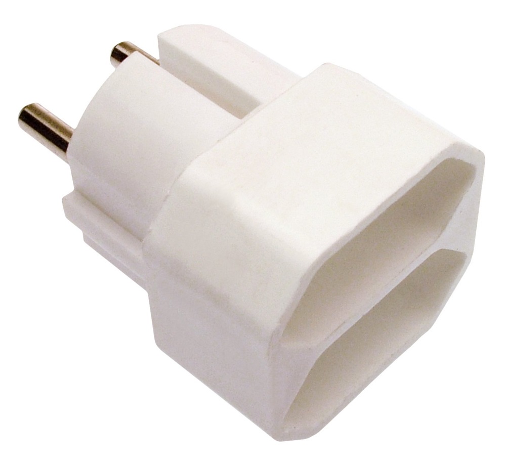 Anco 321387 2,5A 250V fehér földeletlen 2-es elosztó