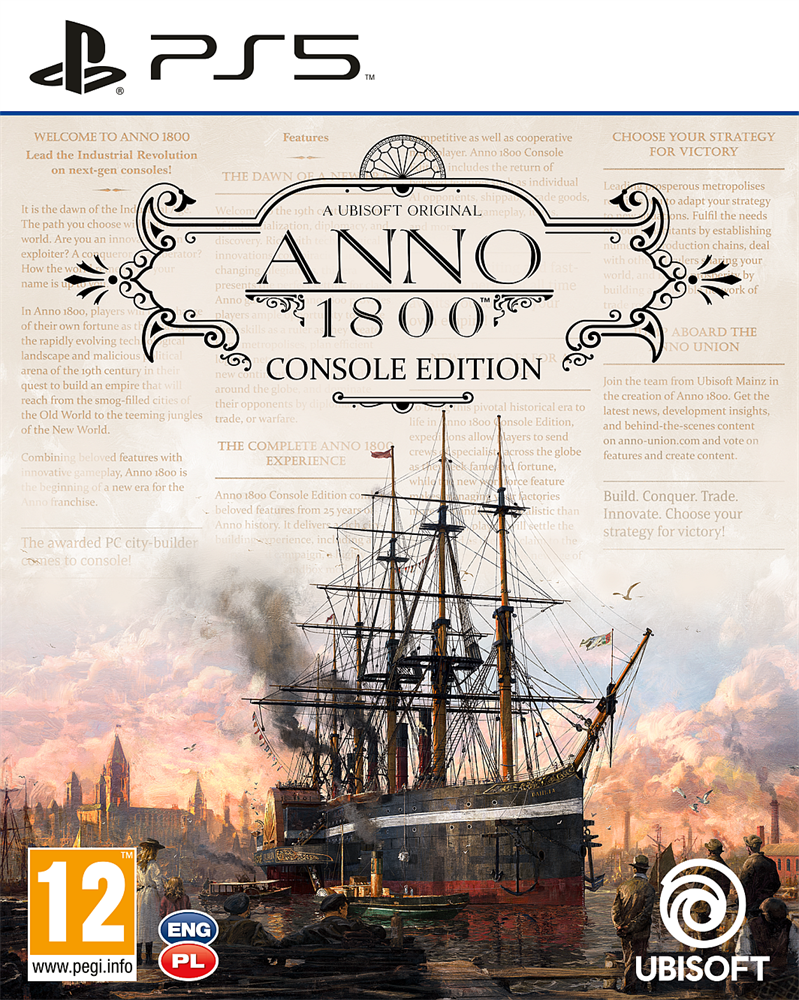 Anno 1800™ Console Edition PS5 játékszoftver