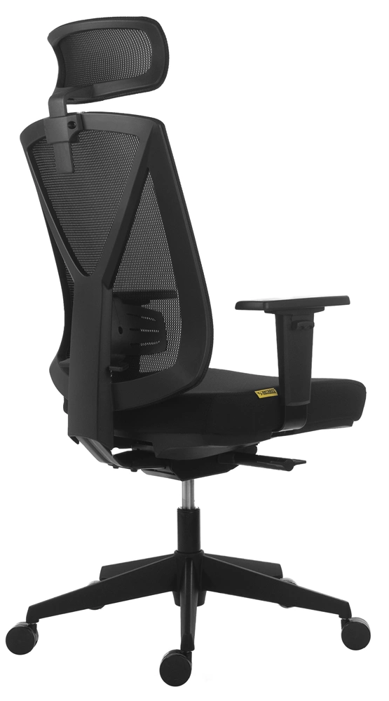 Antares Miro standard 2D fekete/mesh fejtámlás irodai forgószék