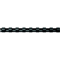 Apex 19mm 100db-os 121-150lapos fekete műanyag spirál (Újszerű)