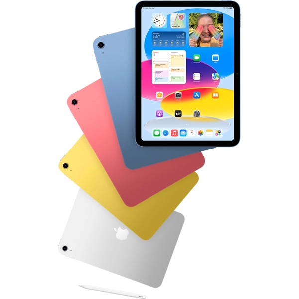 Apple 11" iPad (A16) 128GB Wi-Fi Silver (ezüst) (USA régió)