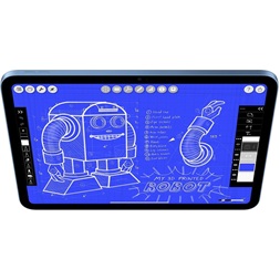 Apple 11" iPad (A16) 512GB Cellular Blue (kék)