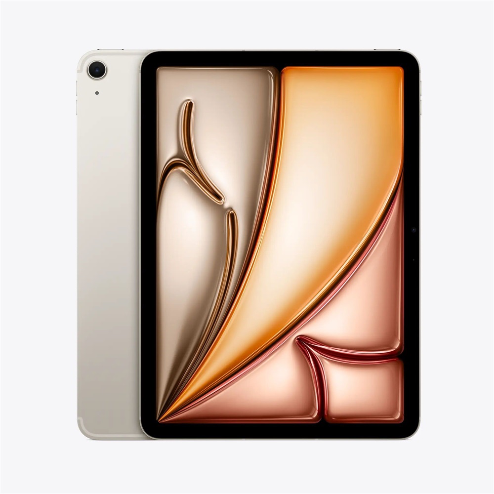 Apple 11" iPad Air (M3) 128GB Cellular Starlight (fehér)