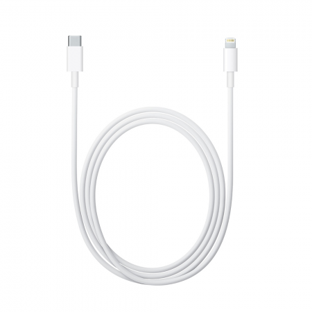 Apple 2m Lightning > USB-C fehér kábel
