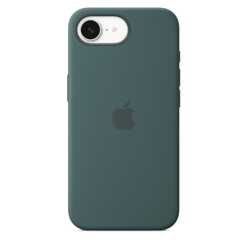 Apple MD3X4ZM/A iPhone 16e tózöld szilikon hátlap