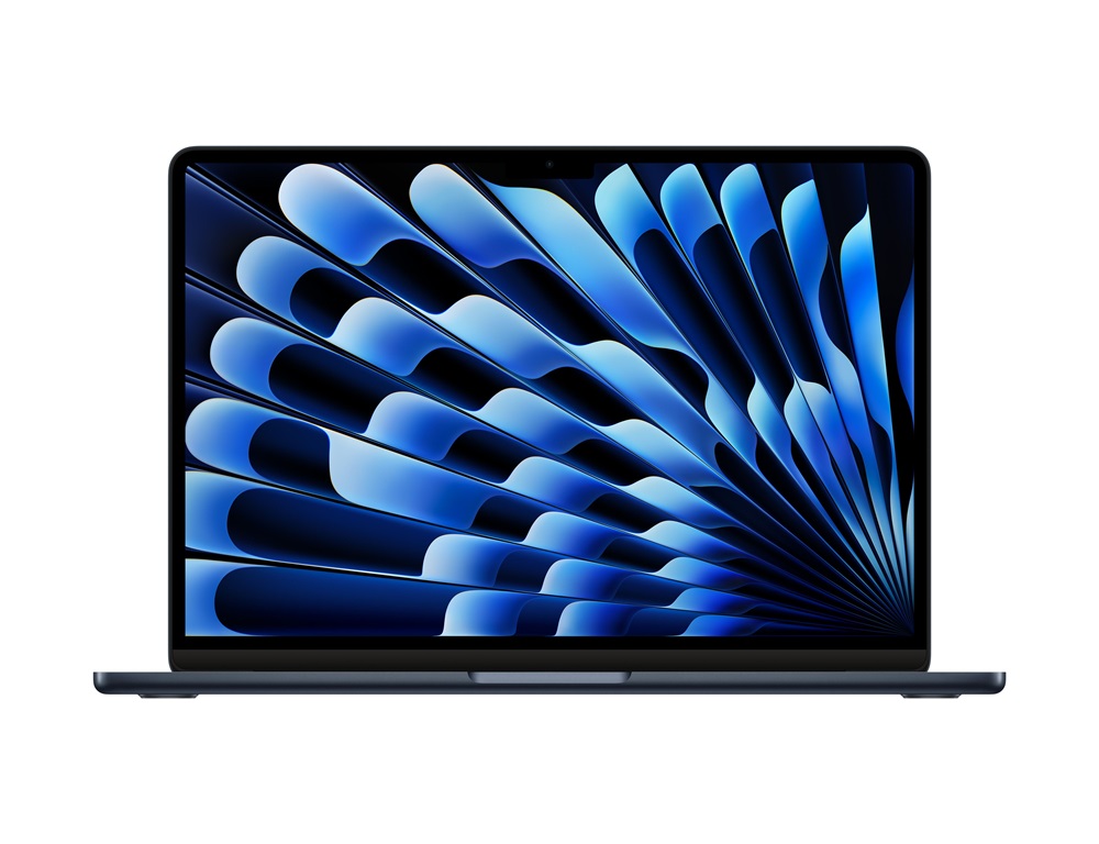 Apple MacBook Air 13"/M2 chip 8 magos CPU és GPU/16GB/256GB SSD/fekete laptop