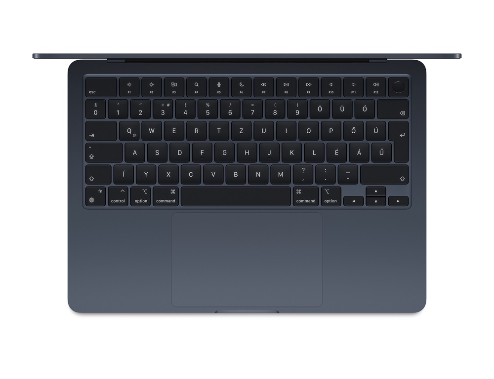 Apple MacBook Air 13"/M2 chip 8 magos CPU és GPU/16GB/256GB SSD/fekete laptop