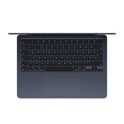 Apple MacBook Air 13"/M4 chip 10 magos CPU és 8 magos GPU/16GB/256GB SSD/fekete laptop
