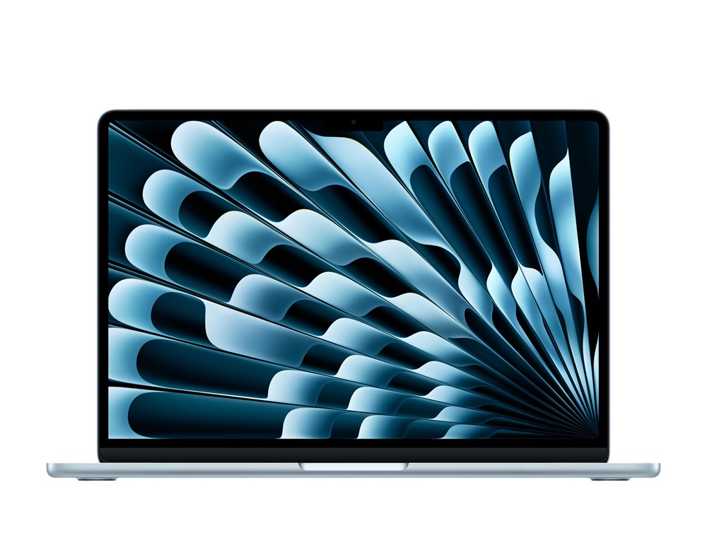 Apple MacBook Air 13"/M4 chip 10 magos CPU és 8 magos GPU/16GB/256GB SSD/kék laptop